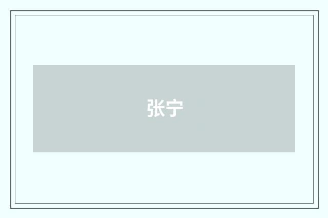张宁品牌